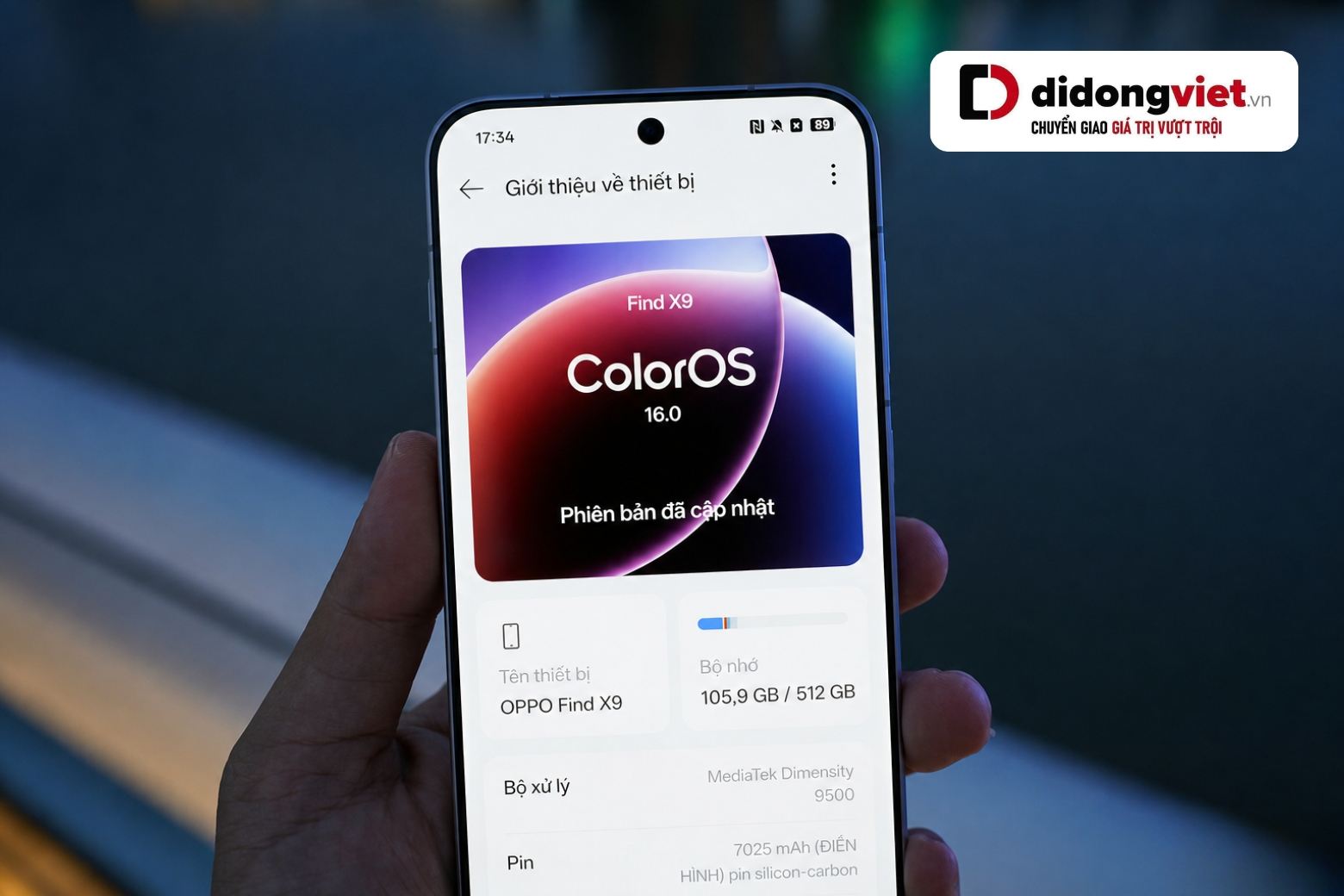 Đánh giá OPPO Find X9 trải nghiệm ColorOS 16