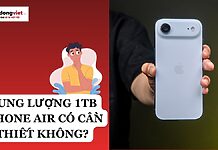 Dung lượng 1TB iPhone Air có cần thiết không