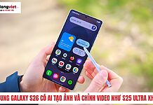 Galaxy S26 AI tạo ảnh chỉnh video