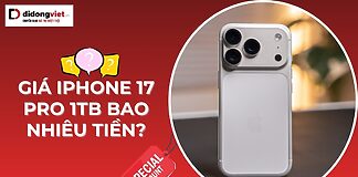 Giá iPhone 17 Pro 1TB bao nhiêu tiền