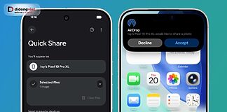 Google Quick Share hỗ trợ AirDrop