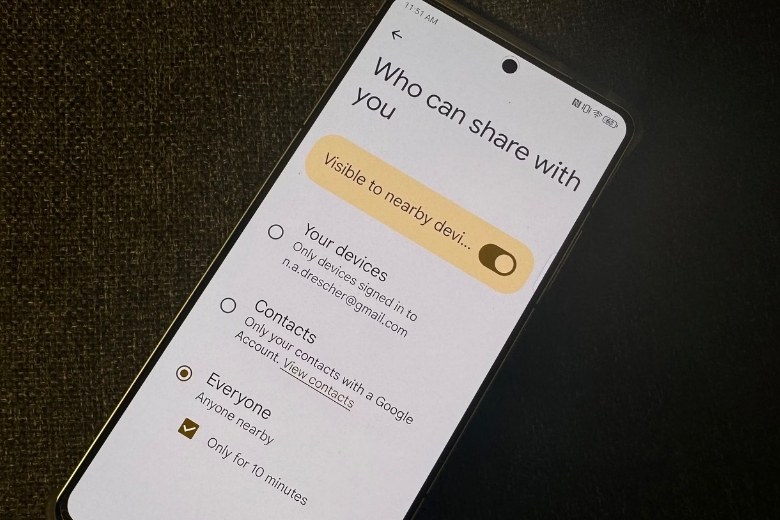 hướng dẫn sử dụng google quick share to airdrop