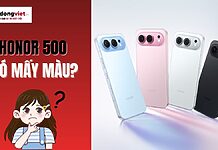 Honor 500 có mấy màu?