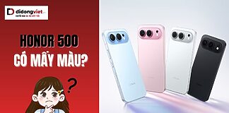 Honor 500 có mấy màu?
