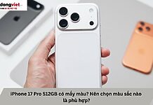 iPhone 17 Pro 512GB có mấy màu