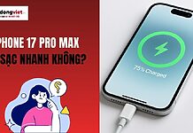 iPhone 17 Pro Max có sạc nhanh không