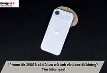 iPhone Air 256GB có đủ lưu trữ ảnh và video 4K không? Tìm hiểu ngay! iPhone Air 256GB có đủ lưu trữ ảnh và video 4K không