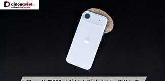 iPhone Air 256GB có đủ lưu trữ ảnh và video 4K không