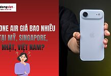 iPhone Air giá bao nhiêu ở quốc tế