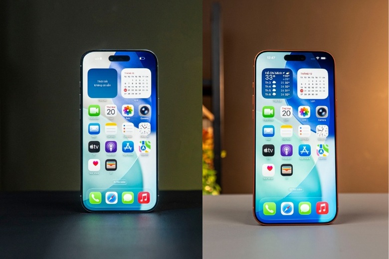 iPhone Air vs iPhone 17 Pro Max: Chọn phong cách hay hiệu năng? 11 iPhone Air vs iPhone 17 Pro Max màn hình