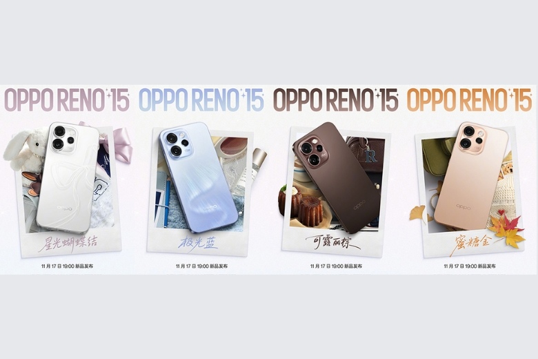 OPPO Reno15 có mấy màu? Khám phá các phiên bản 12 OPPO Reno15 có mấy màu khác gì với Reno14