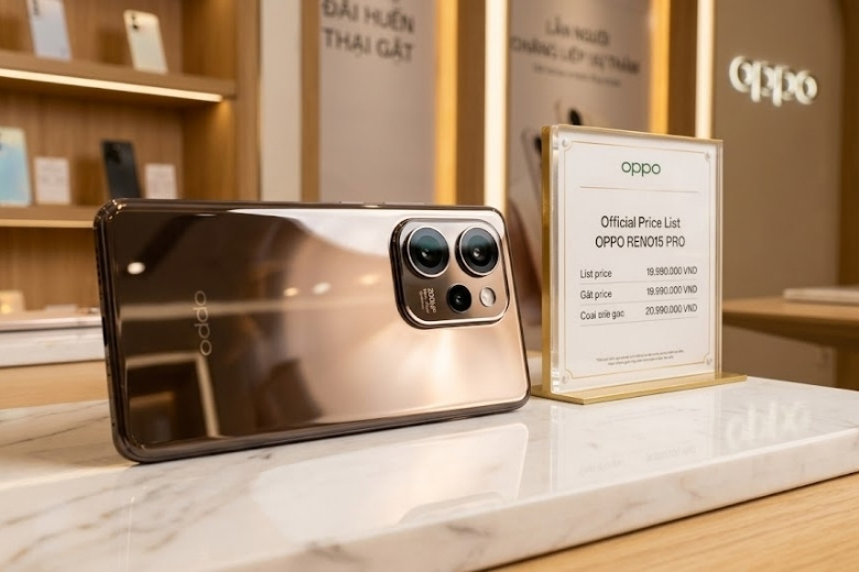 Giá OPPO Reno15 Pro chính hãng
