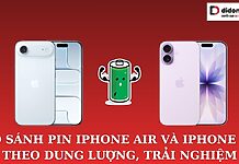pin iPhone Air với iPhone 17