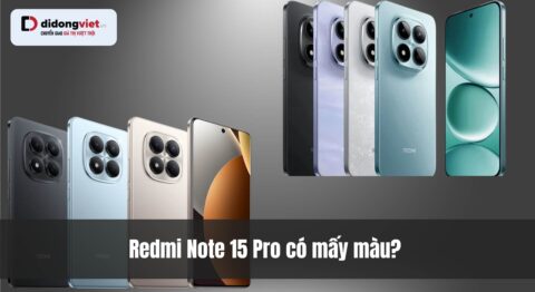 Xiaomi Redmi Note 15 Pro Có Mấy Màu? Đánh Giá Thực Tế Từng Phiên Bản