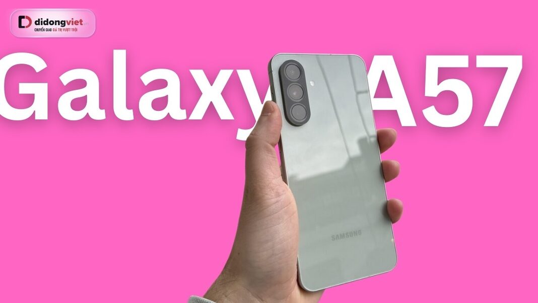 Samsung Galaxy A57 lộ diện điểm hiệu năng Exynos 1680 12GB RAM