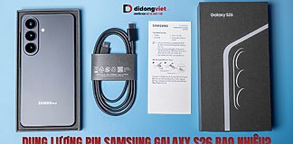 Dung lượng pin Samsung Galaxy S26 bao nhiêu