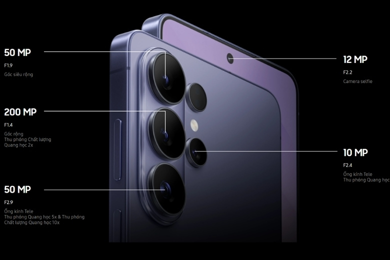 Samsung Galaxy S26 Ultra có gì mới? Hiệu năng đầu bảng, màn chống nhìn trộm lần đầu xuất hiện 11 Samsung Galaxy S26 Ultra có gì mới - Cảm biến 200MP khẩu độ lớn f/1.4