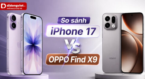 So sánh iPhone 17 và OPPO Find X9
