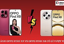 so sánh OPPO Find X9 vs OPPO Find X8