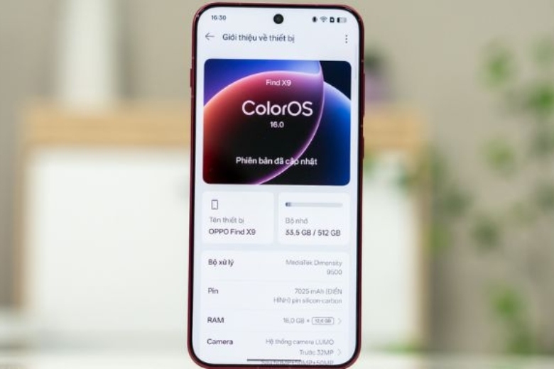 So sánh OPPO Find X9 và Find X8: Phiên bản nào đáng mua hơn? 17 So sánh OPPO Find X9 vs OPPO Find X8 HBM 1800 nits