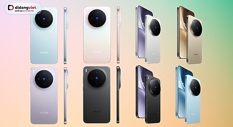 vivo X300 có mấy màu? Màu nào đẹp nhất?