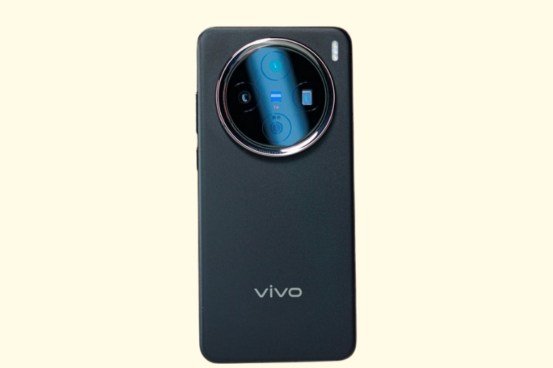 vivo X300 màu đen titan