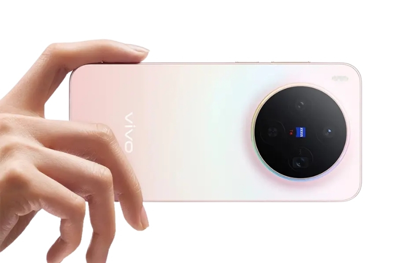 vivo X300 màu trắng ngọc trai