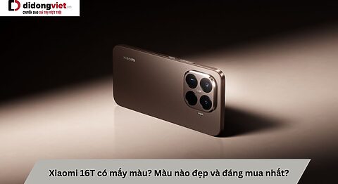Xiaomi 16T có mấy màu