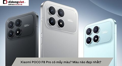 Xiaomi POCO F8 Pro có mấy màu