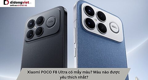 Xiaomi POCO F8 Ultra có mấy màu