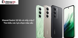 Xiaomi Redmi 15 5G có mấy màu