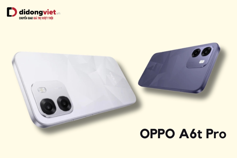 Camera OPPO A6t Pro chụp ảnh chuyên nghiệp