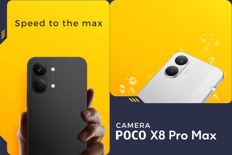 POCO X8 Pro Max có gì mới? Siêu phẩm pin 8500mAh, chip Dimensity 9500s 8 Camera POCO X8 Pro Max