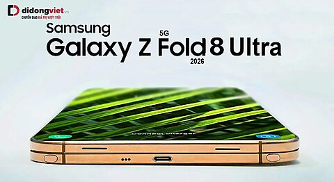 Samsung Galaxy Z Fold 8 rò rỉ thiết kế: Viền mỏng hơn, bản lề mới chắc hơn? Samsung Galaxy Z Fold8 rò rỉ thiết kế