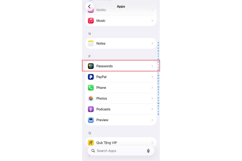 Cách xem mật khẩu đã lưu trên điện thoại iPhone