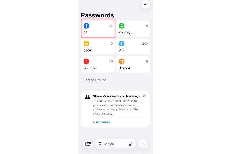 Cách xem mật khẩu đã lưu trên điện thoại iPhone