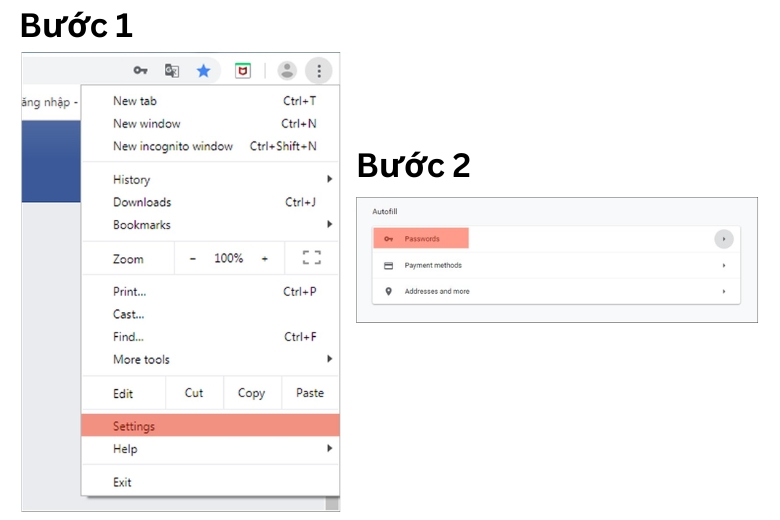 Hướng dẫn từng bước xem mật khẩu đã lưu trên máy tính
