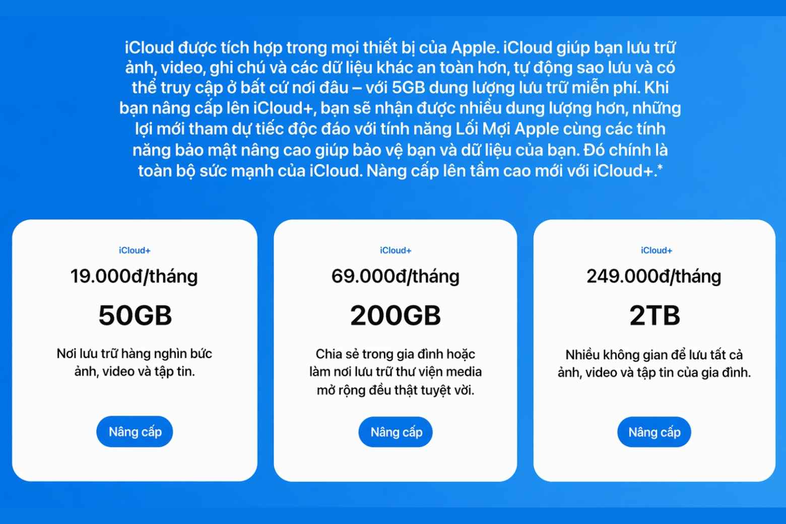 iCloud là gì? Tất tần tật về đồng bộ, sao lưu và cảnh báo bảo mật 10 iCloud là gì các gói dung lượng