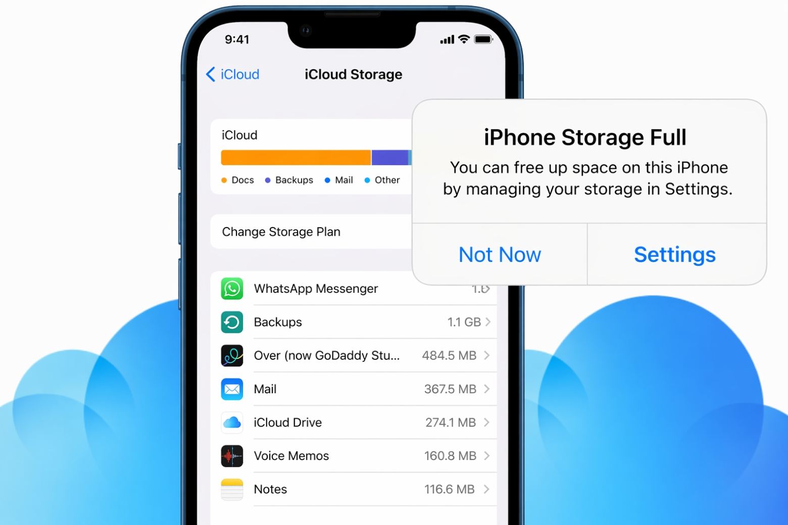 iCloud là gì? Tất tần tật về đồng bộ, sao lưu và cảnh báo bảo mật 8 iCloud là gì nguyên nhân đầy dung lượng bộ nhớ