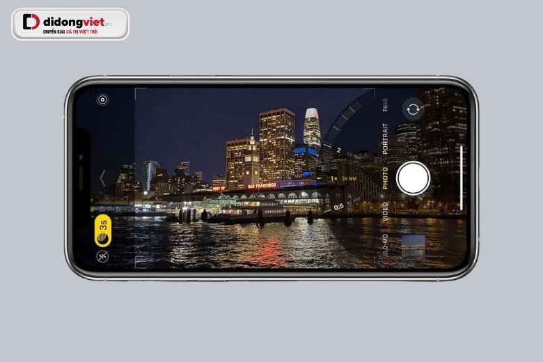 iPhone 17 Pro quay đêm