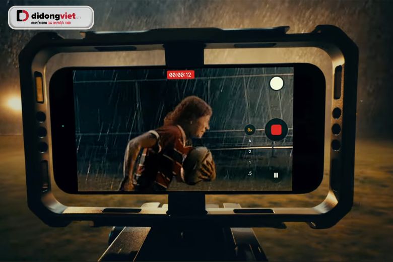 iPhone 17 Pro thay máy quay livestream