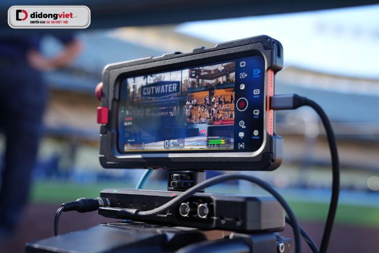 iPhone 17 Pro thay máy quay livestream