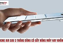 iPhone Air sau 3 tháng dùng