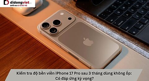 Kiểm tra độ bền viền iPhone 17 Pro
