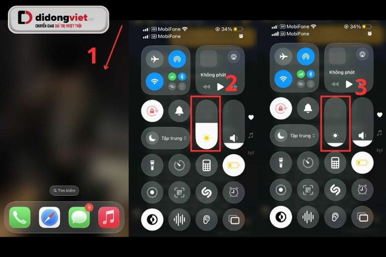 Màn Hình Iphone Bị Tối