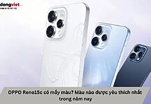OPPO Reno15c có mấy màu