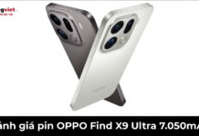 Đánh giá pin OPPO Find X9 Ultra: Dung lượng 7.050mAh siêu trâu pin OPPO Find X9 Ultra