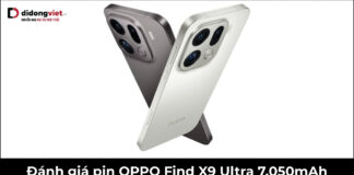 pin OPPO Find X9 Ultra