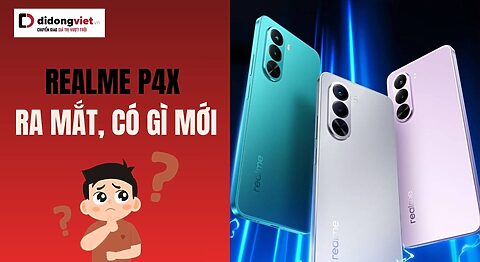 Realme P4x ra mắt, có gì mới