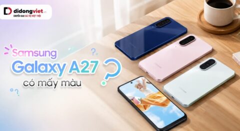 Samsung Galaxy A27 có mấy màu